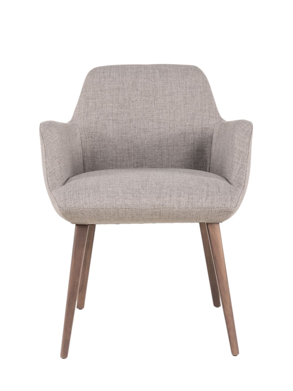 Armstoel MOOD 101 - Taupe / Notelaar MOB-75-000026-3-MTN12