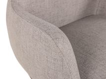 Armstoel MOOD 101 - Taupe / Notelaar MOB-75-000026-3-MTN12