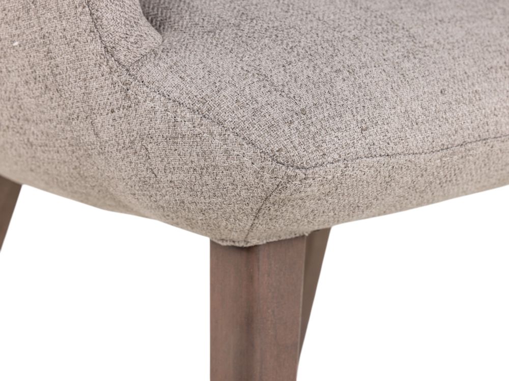 Armstoel MOOD 101 - Taupe / Notelaar MOB-75-000026-3-MTN12