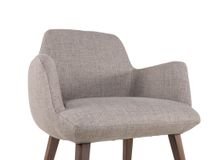 Armstoel MOOD 101 - Taupe / Notelaar MOB-75-000026-3-MTN12