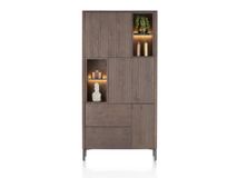 Bergkast TRENTON - Donker eikenfineer XOO 52284-CLA