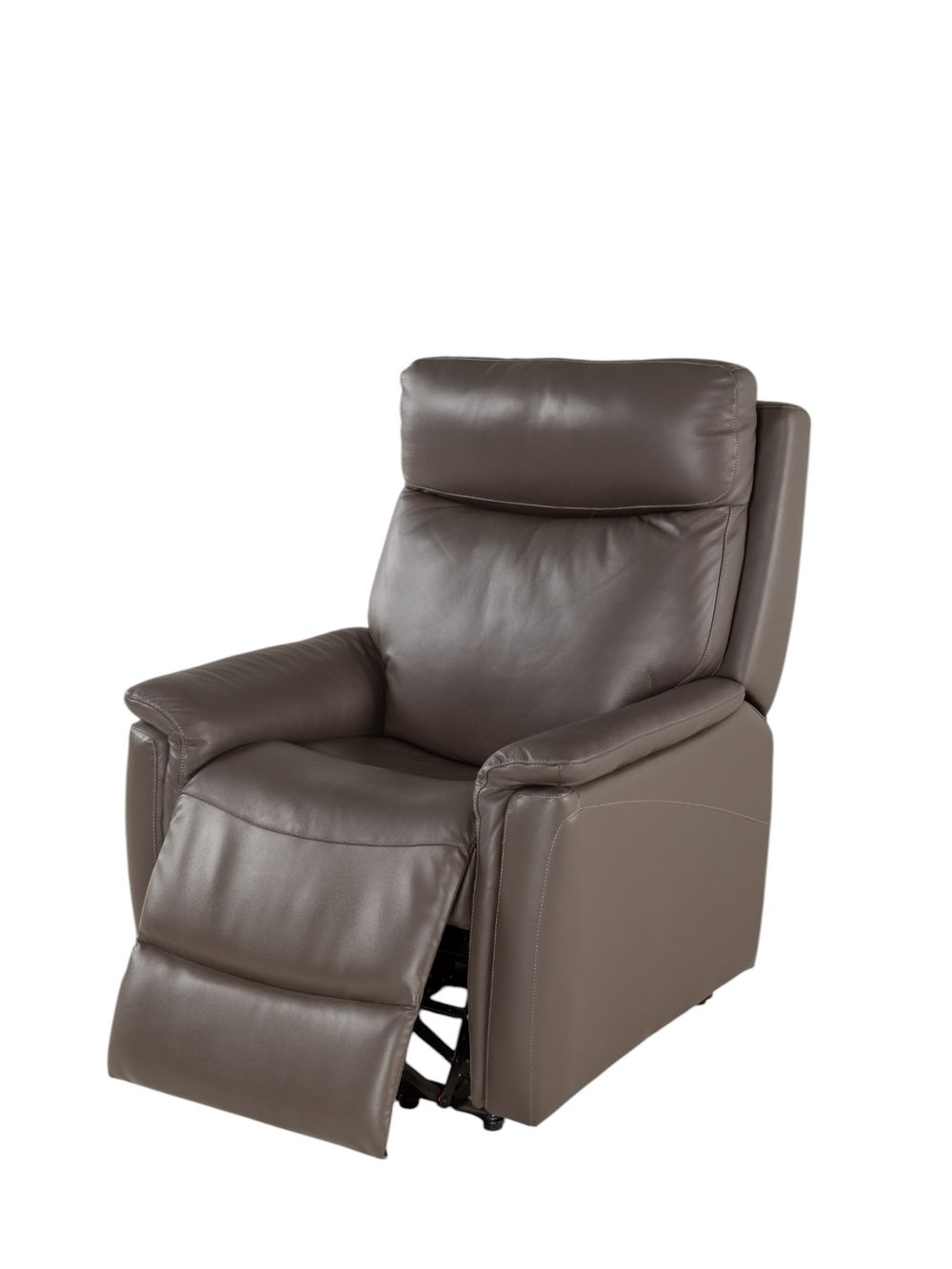 Elektrische relax met lift REMY - Leder Atoma grij DEZ RE RXE