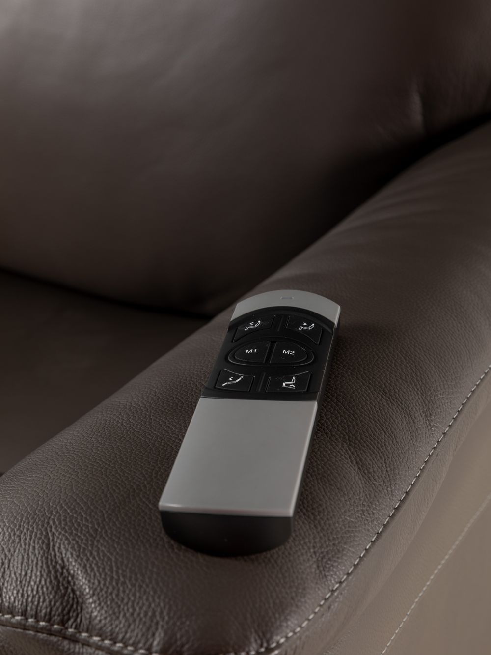 Elektrische relax met lift REMY - Leder Atoma grij DEZ RE RXE