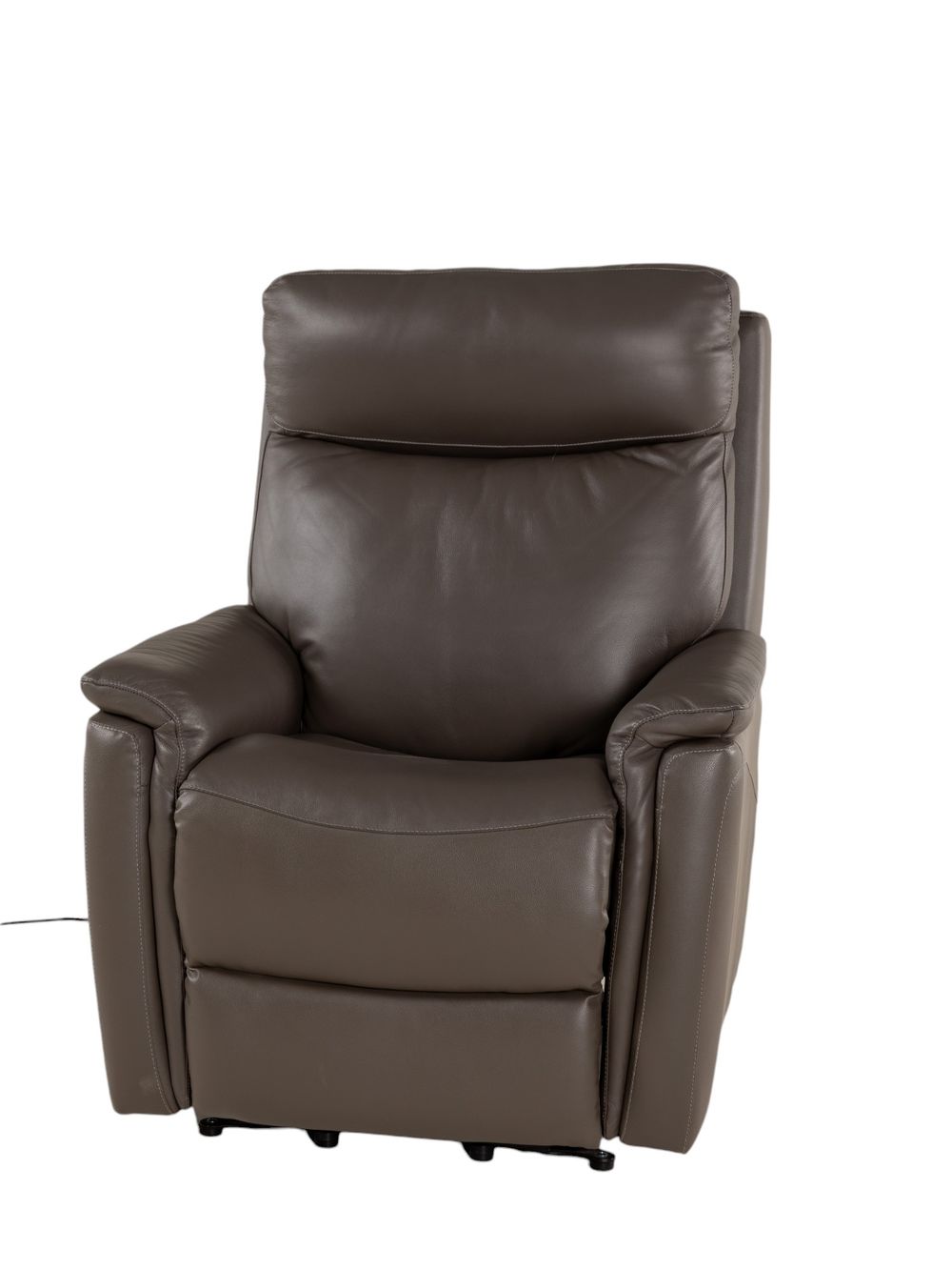 Elektrische relax met lift REMY - Leder Atoma grij DEZ RE RXE