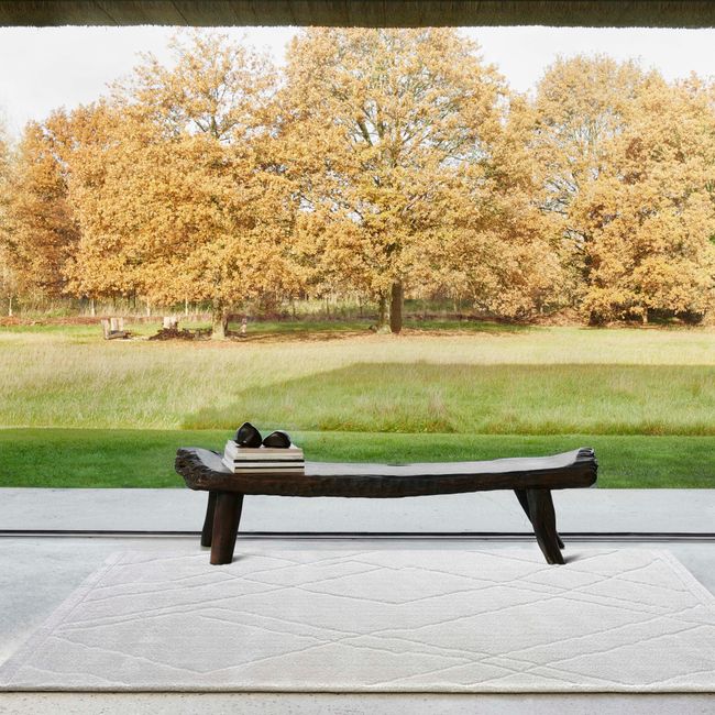 Tapijt MASAI - Lichtgrijs