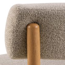 Fauteuil BURLEY - Beige ACT-159-001-M60
