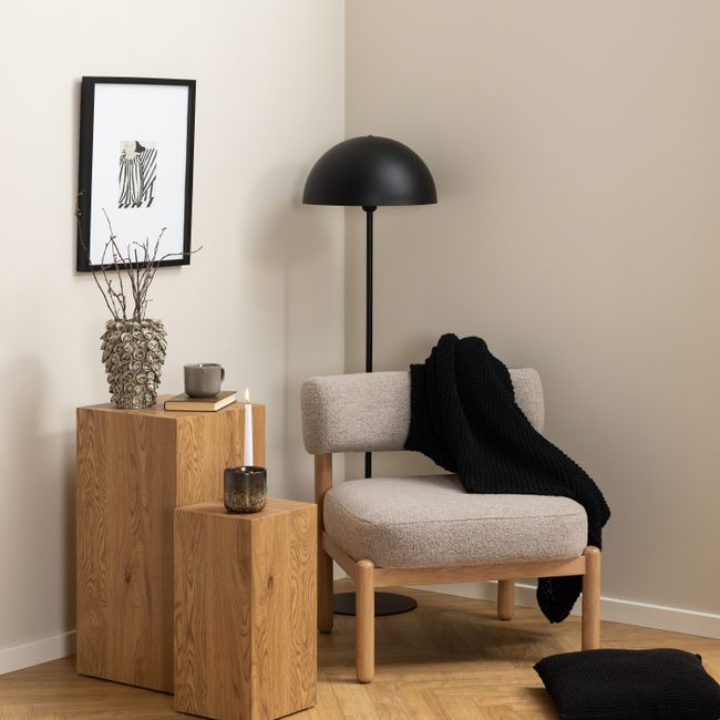 Fauteuil BURLEY - Beige