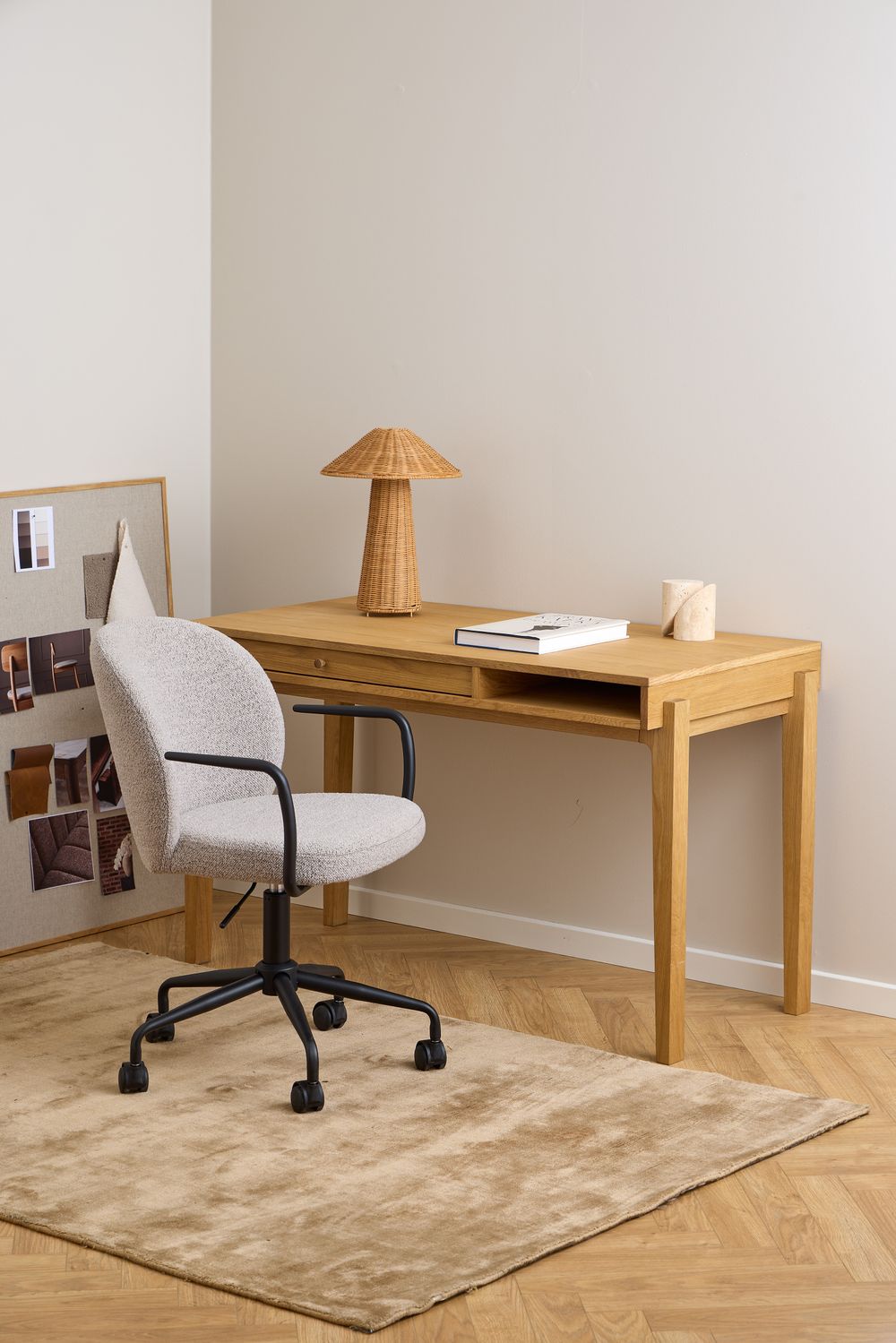 Bureaustoel PATRICIA - Beige ACT-161-001-M60