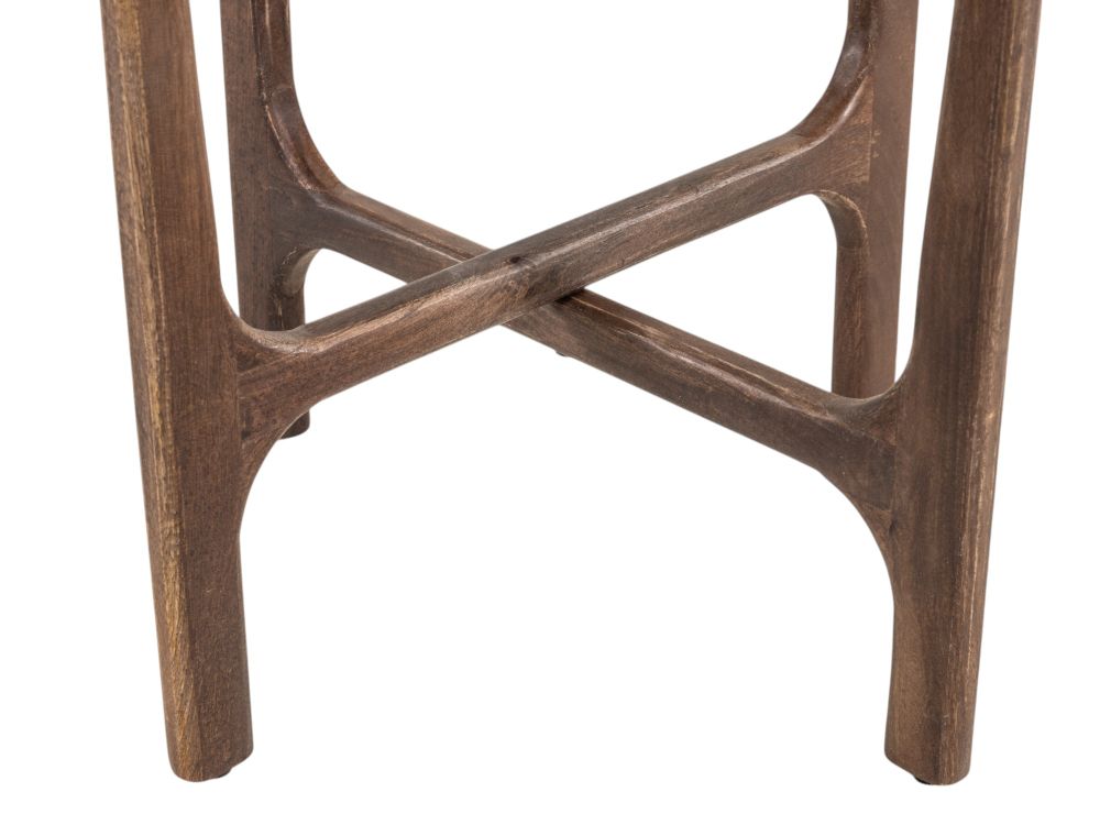 Bijzettafel CABANE - Mangohout PMX 40642-WAL-10
