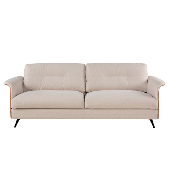 3-zit GLOW - Beige / Walnoot