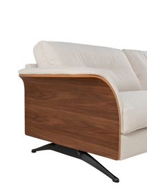 3-zit GLOW - Beige / Walnoot THC-21-003-TZ