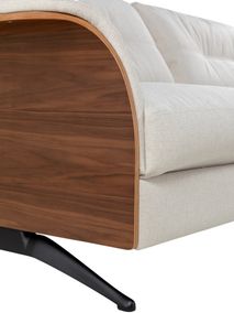 3-zit GLOW - Beige / Walnoot THC-21-003-TZ