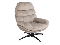 Fauteuil incl. poef SWIFT - Greige LEL-32-001-TZ
