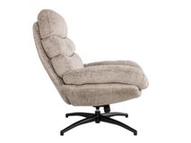 Fauteuil incl. poef SWIFT - Greige LEL-32-001-TZ