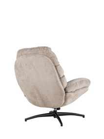 Fauteuil incl. poef SWIFT - Greige LEL-32-001-TZ