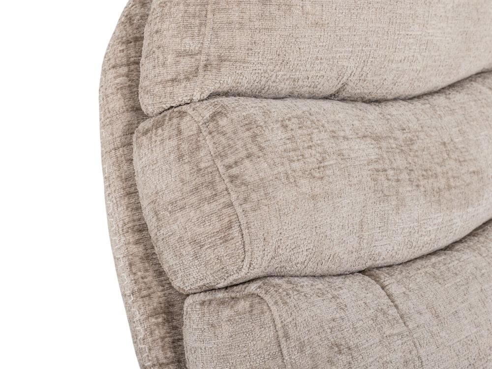 Fauteuil incl. poef SWIFT - Greige LEL-32-001-TZ