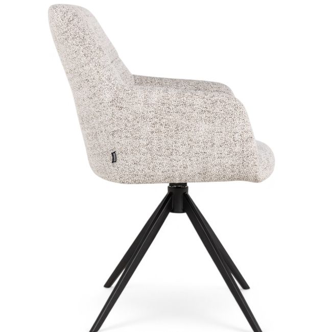 Draaibare armstoel TERANO - Beige