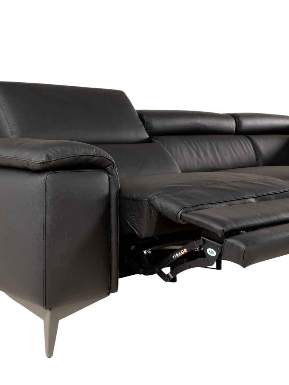 Hoeksalon REMO - Zwart leder C-MXD-69-HK-20225