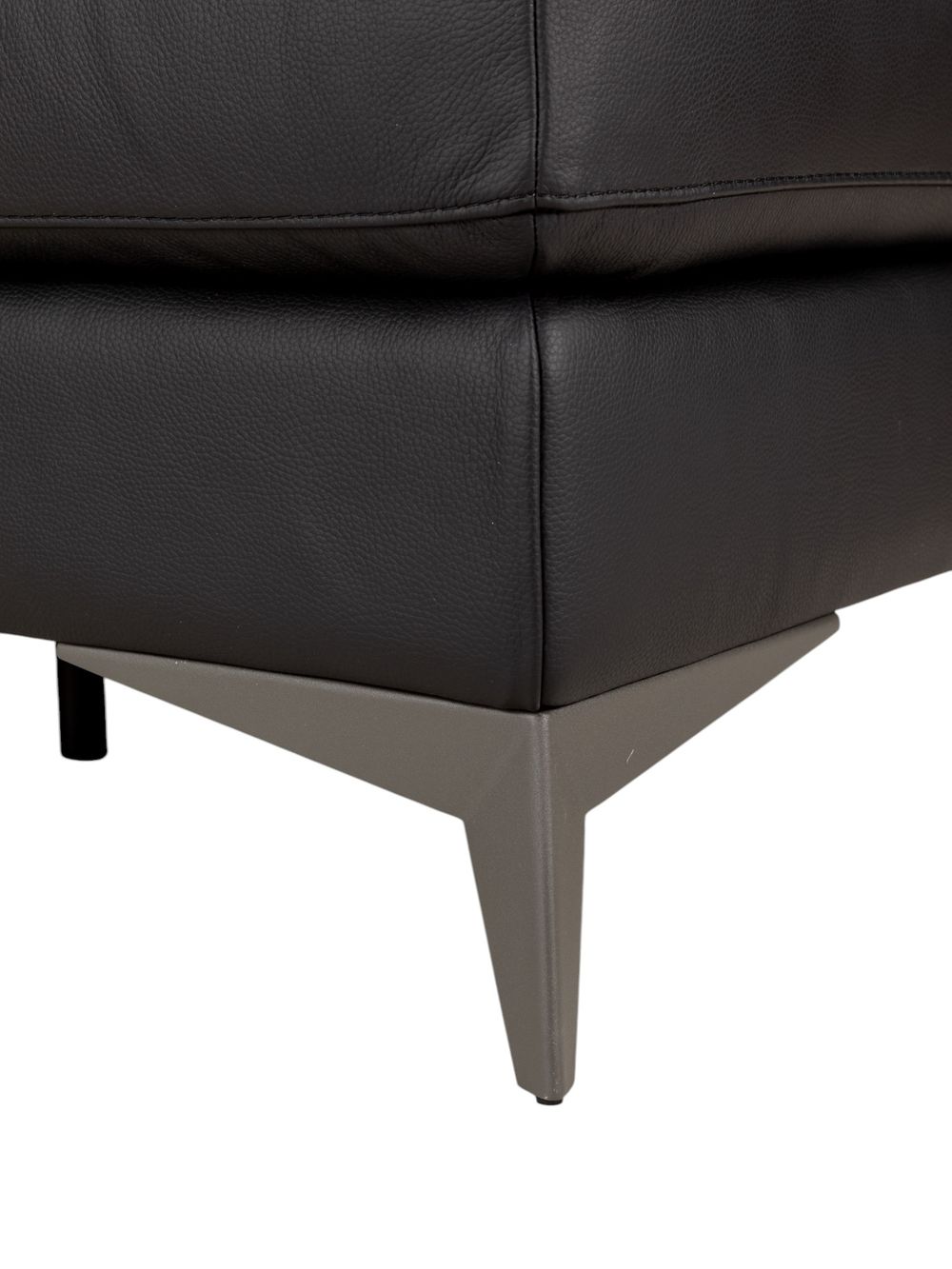 Hoeksalon REMO - Zwart leder C-MXD-69-HK-20225
