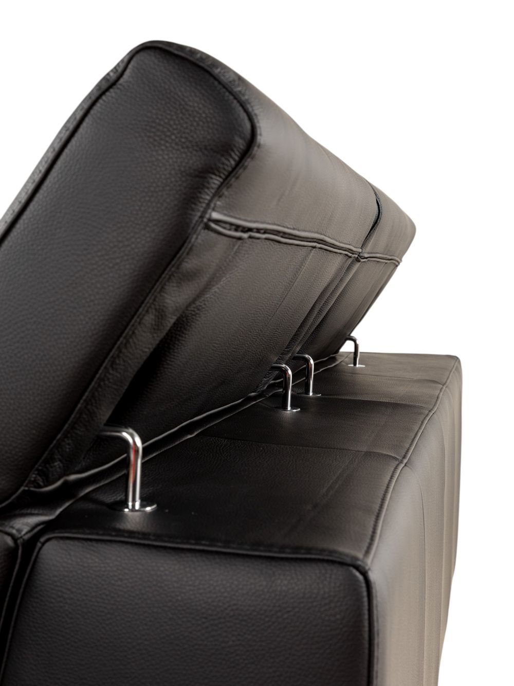 Hoeksalon REMO - Zwart leder C-MXD-69-HK-20225