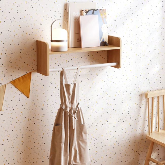 Boekenrekje FLORENTINA - Massief dennenhout