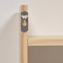 Boekenrekje FLORENTINA - Massief dennenhout KAV YG0052M46