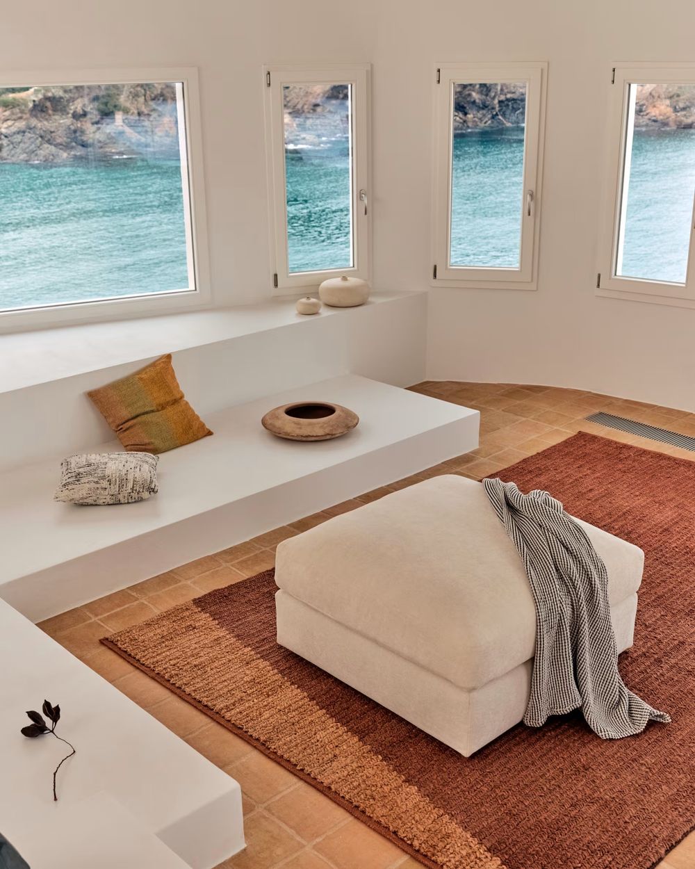 Tapijt MANDI - Terracotta Jute KAV X00264FA59