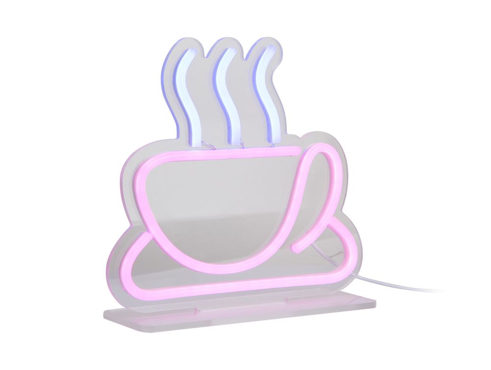 Neon licht COFFEE - Roze PST LM2270PI