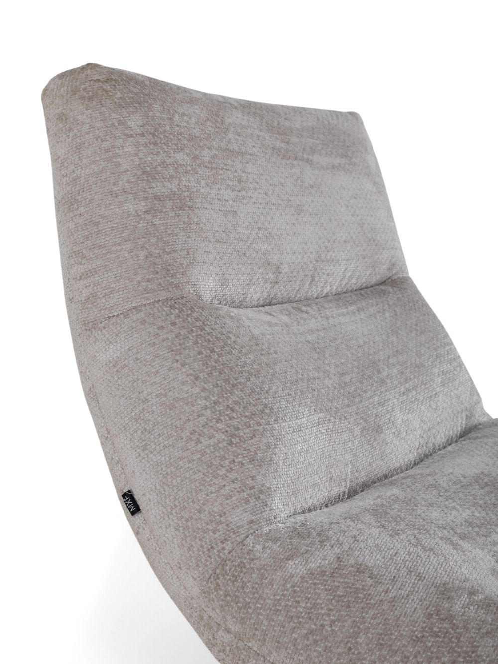Fauteuil met poef FOXTON - Naturel MXF-293-000001