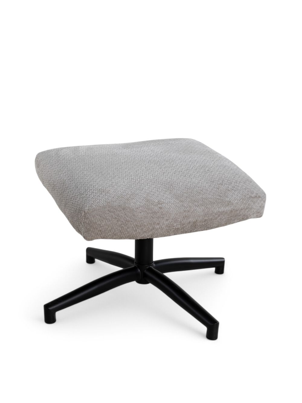 Fauteuil met poef FOXTON - Naturel MXF-293-000001