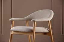 Fauteuil ADDI - Beige/Eik ACT-157-002-M60