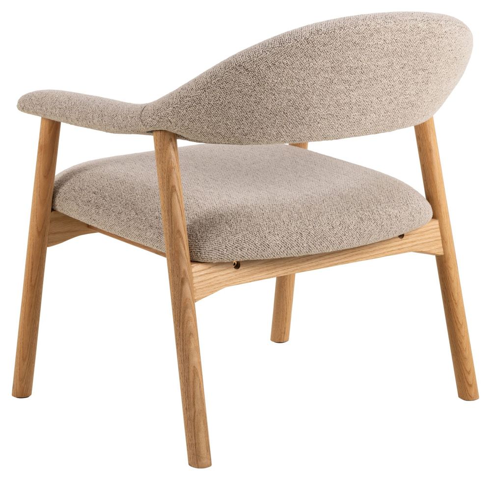 Fauteuil ADDI - Beige/Eik ACT-157-002-M60