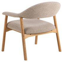 Fauteuil ADDI - Beige/Eik ACT-157-002-M60