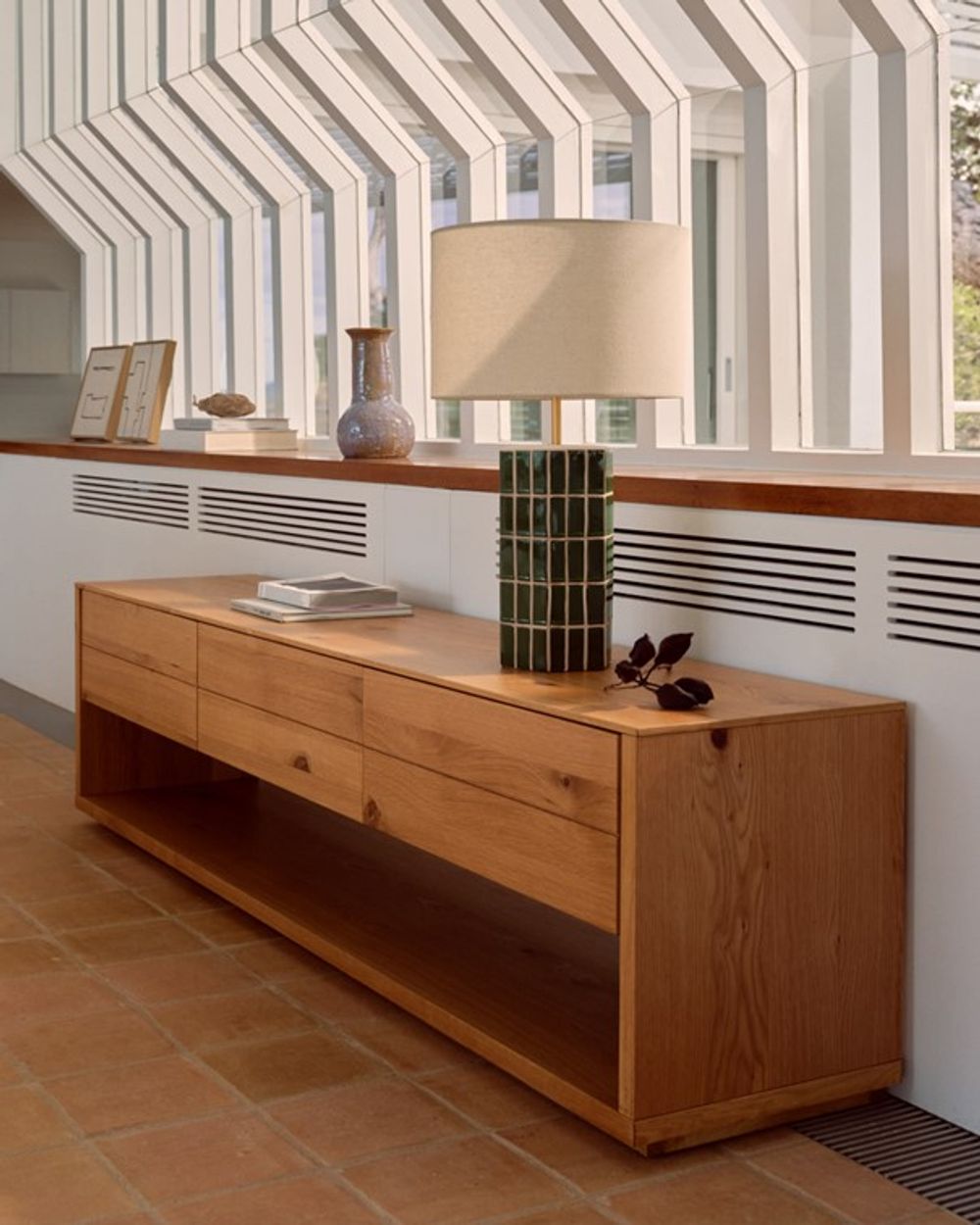 Tafellamp RUE - Groen/Ecru KAV L01008KK06