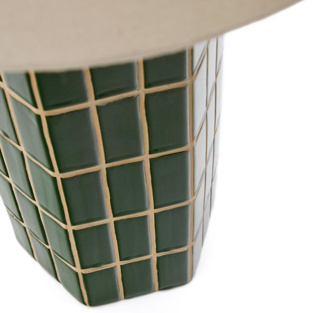 Tafellamp RUE - Groen/Ecru KAV L01008KK06