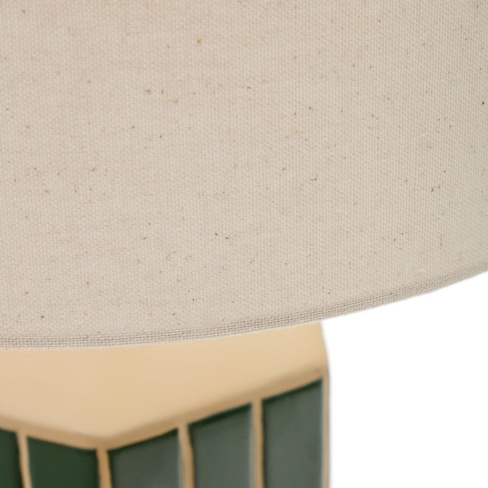 Tafellamp RUE - Groen/Ecru KAV L01008KK06