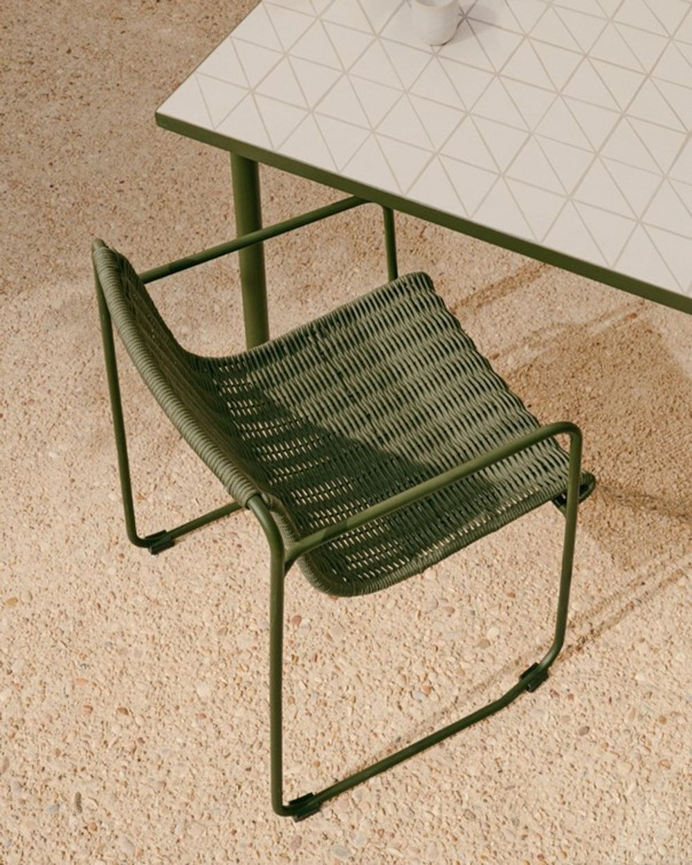Tuinstoel MAURINA - Beige KAV C00071RO19