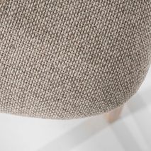 Eetkamerstoel MIKKY - Lichtgrijs/Eikenhout ELO 96175