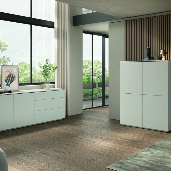 Wandkast STUTTGART - Ivory