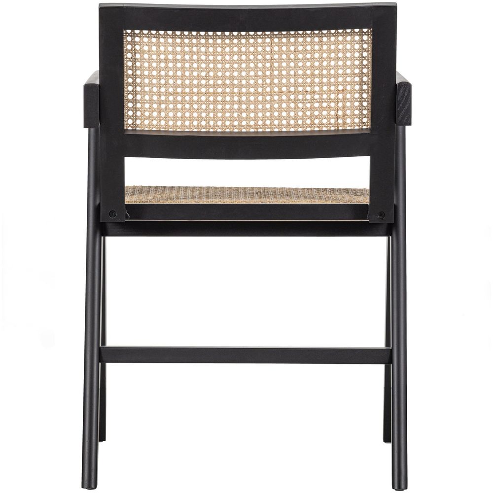 Armstoel GUNN - Rattan/Zwart DEE 373499-Z