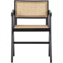 Armstoel GUNN - Rattan/Zwart DEE 373499-Z