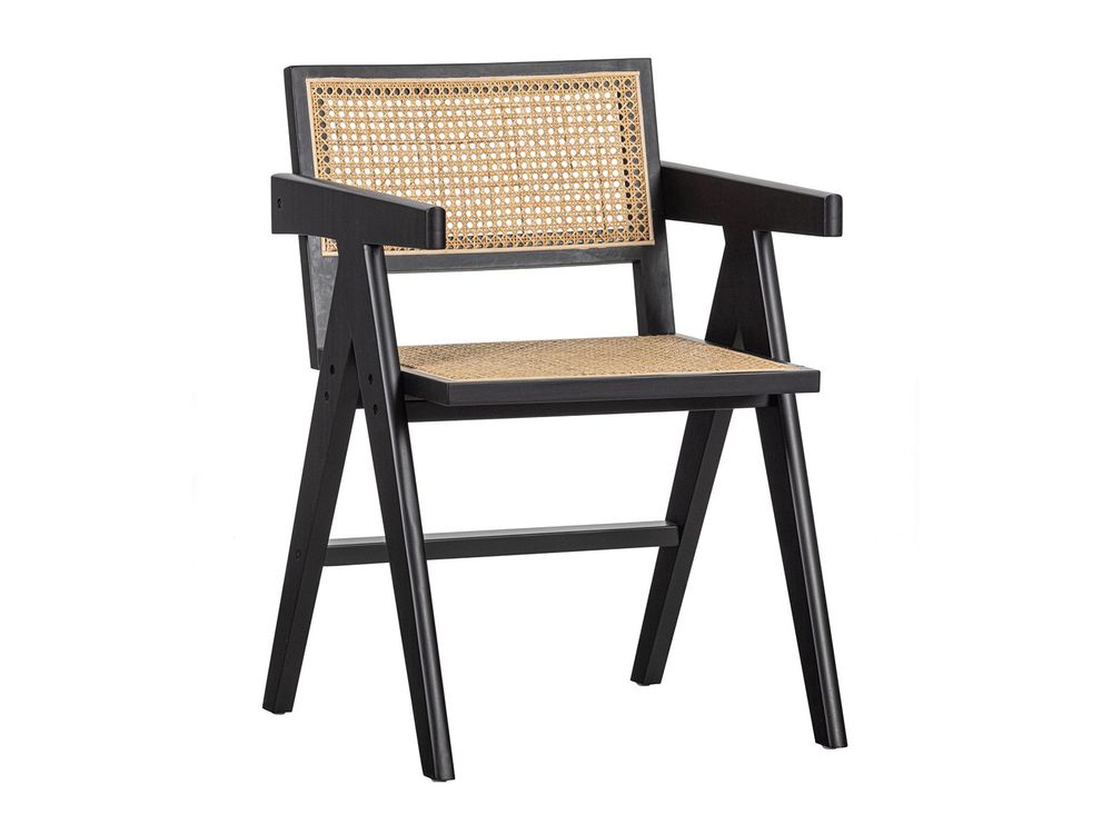 Armstoel GUNN - Rattan/Zwart DEE 373499-Z