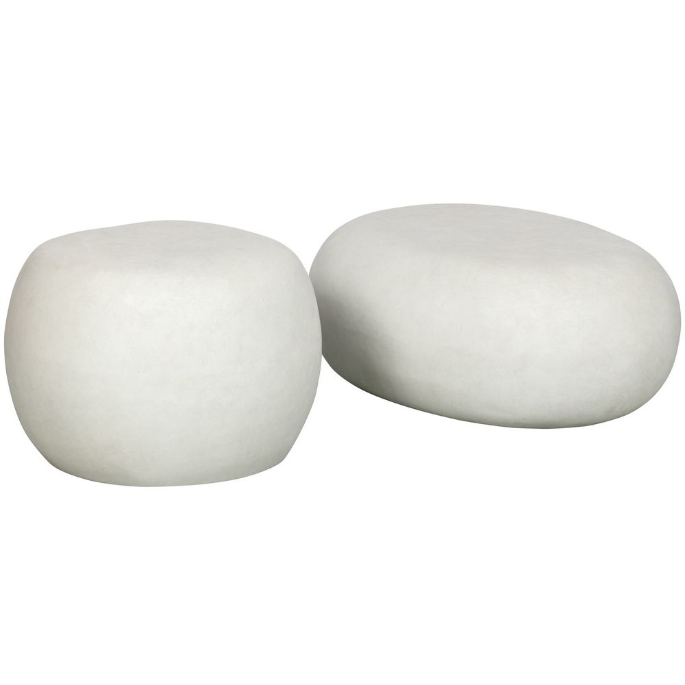 Bijzettafel PEBBLE - Betonlook DEE 375155-W