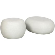 Bijzettafel PEBBLE - Betonlook DEE 375155-W