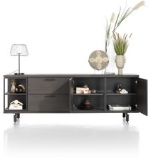 Eetkamerset RIDGEFIELD - Castle Antraciet C-HEH-304-TZ