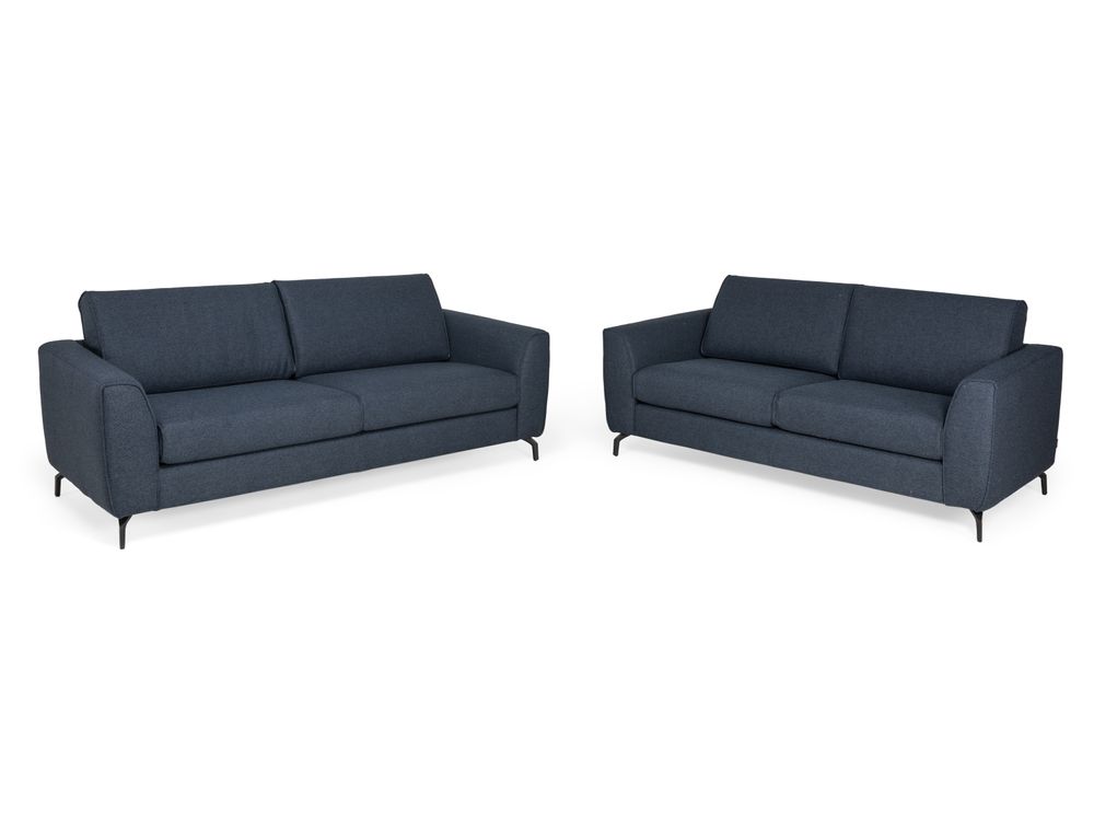 Salon 2,5-zit XXL en 2,5-zit GALWAY - Donkerblauw C-HEH-285-TZ