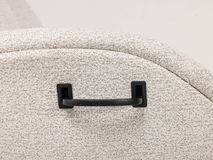 Relaxfauteuil ELEGANT - Beige / Walnoot THC-37-001-TZ