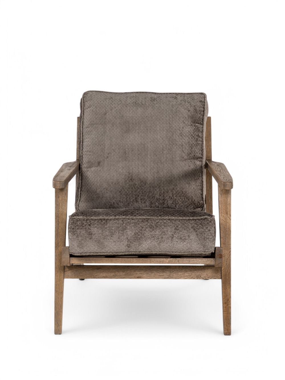 Fauteuil OSAKA - Massief Eik / Taupe MXF-294-000001