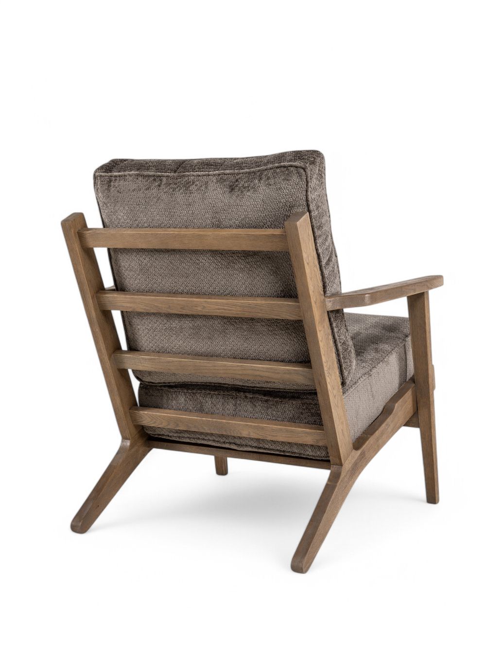 Fauteuil OSAKA - Massief Eik / Taupe MXF-294-000001