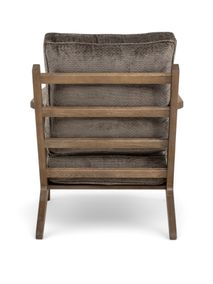 Fauteuil OSAKA - Massief Eik / Taupe MXF-294-000001